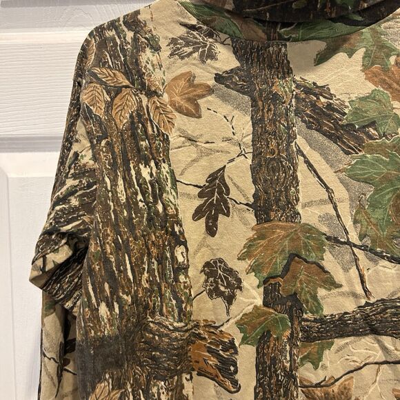 Vtg SPARTAN Realtree USA Long Sleeve Turtleneck Camo Hunting Shirt Small Medium - Picture 2 of 7